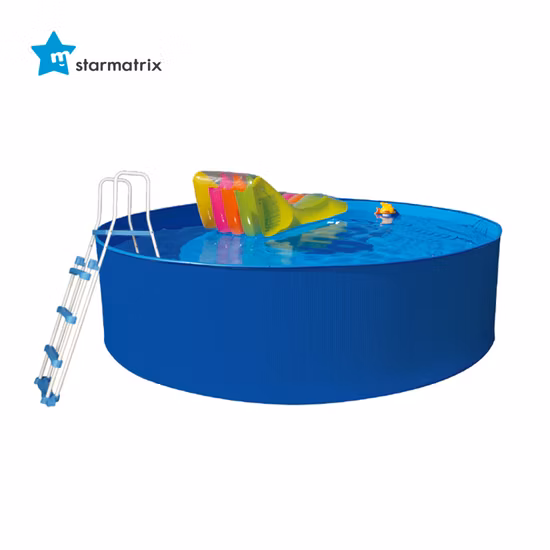 Starmatrix Sp3612A Galvanized Above Ground Swim Pool Steel Wall Pool Ground Available Steel Wall Swimming Pool for Children