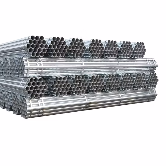 Hot Dipped Galvanized Iron Round Pipe/Galvanized Steel Tubes/Tubular Carbon Steel Pipes for Greenhouse Building Construction