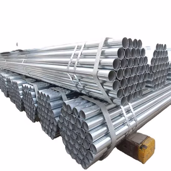 Tubo rectangular galvanizado Ms soldado Q195 Q235 Q345 Z180 de las tuberías de acero cuadradas galvanizadas