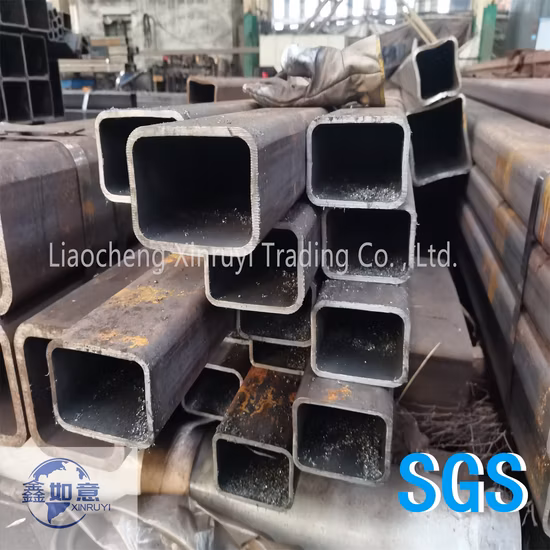  El tubo ERW SSAW LSAW de la tubería de acero al carbono sin costura rectangular cuadrado redondo soldó con autógena ASTM A106/API 5L Gr.  B Sch40 Sch80